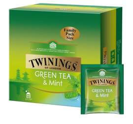 شاي توينينجز الأخضر والنعناع