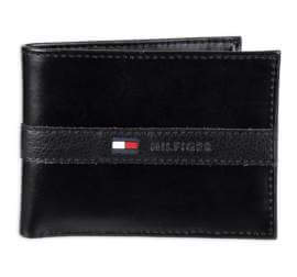 محفظة رجالية كاجوال من تومي هيلفيجر ب 6 جيوب